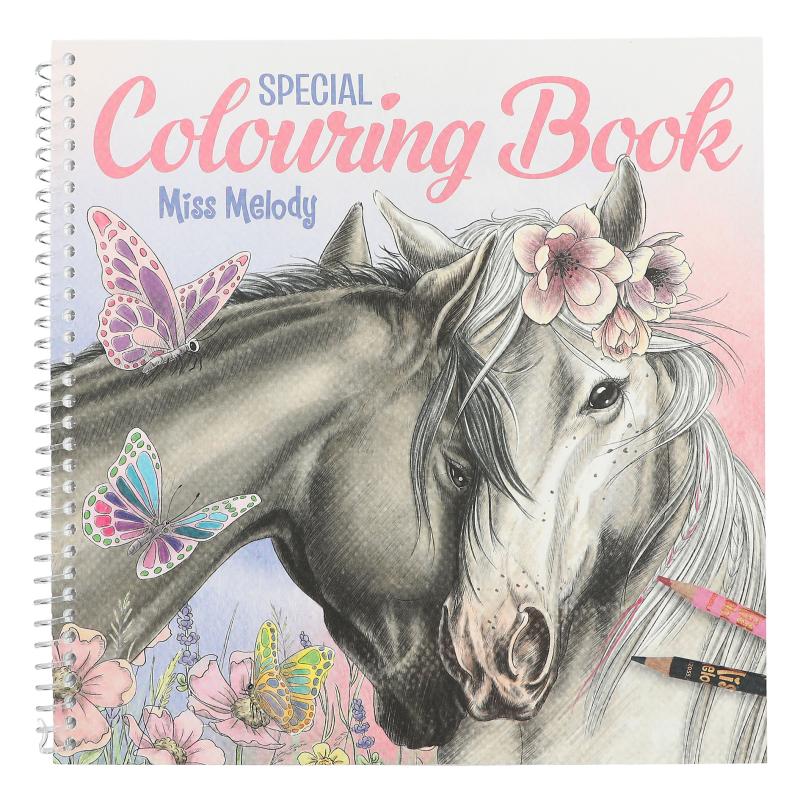 Miss Melody Special Colouring Book
