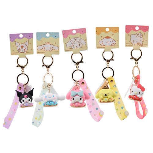 Hello Kitty Sanrio Donut Series Keychain Assorted