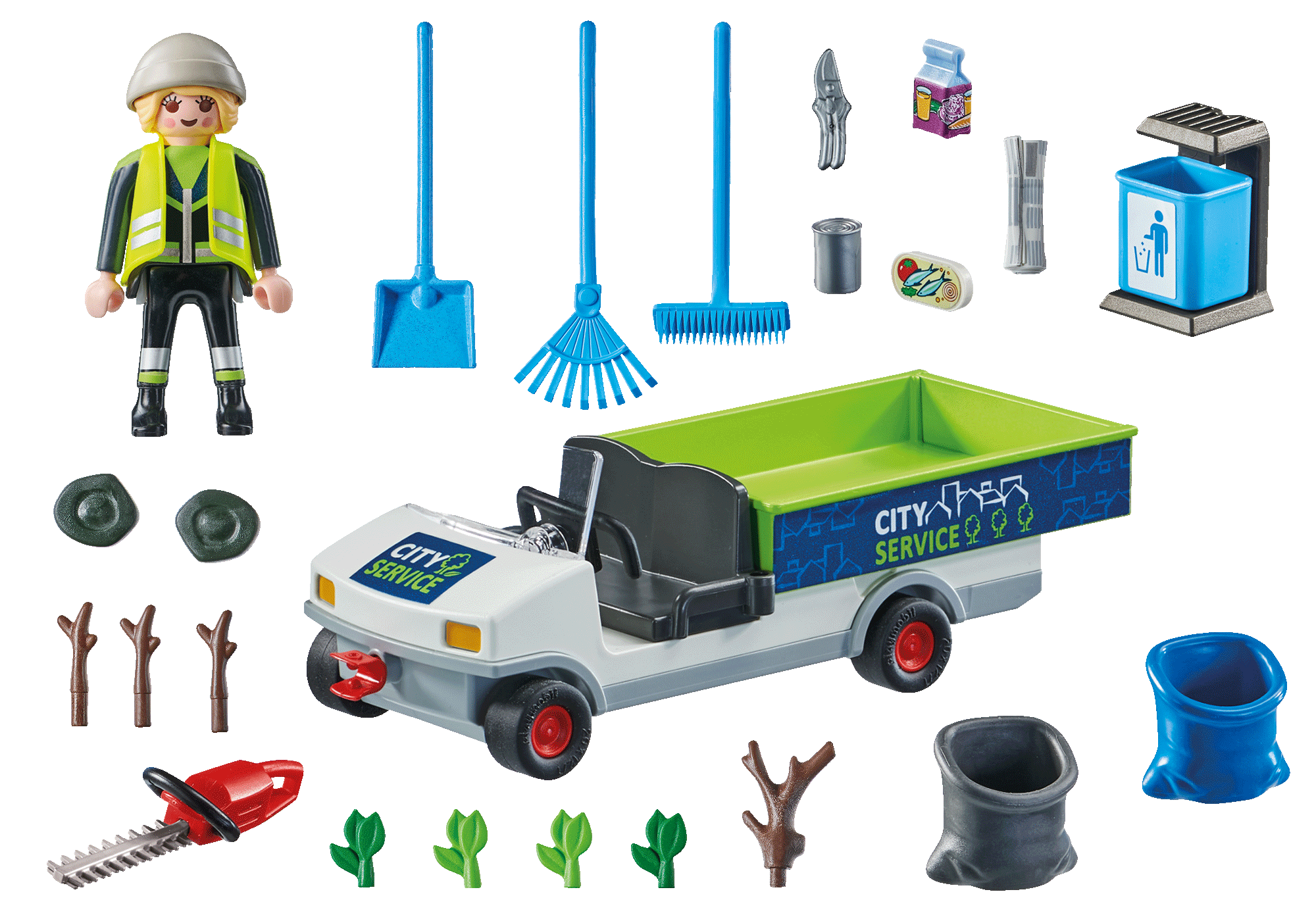 Playmobil City Action Street Cleaner E-Vehicle