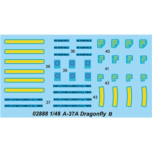 A37 Dragonfly 1:48 Scale Model Kit