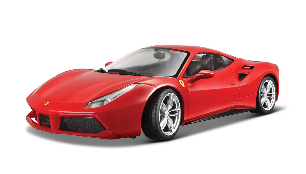 Burago Race & Play Ferarri 488 GTB 1:24 Die Cast