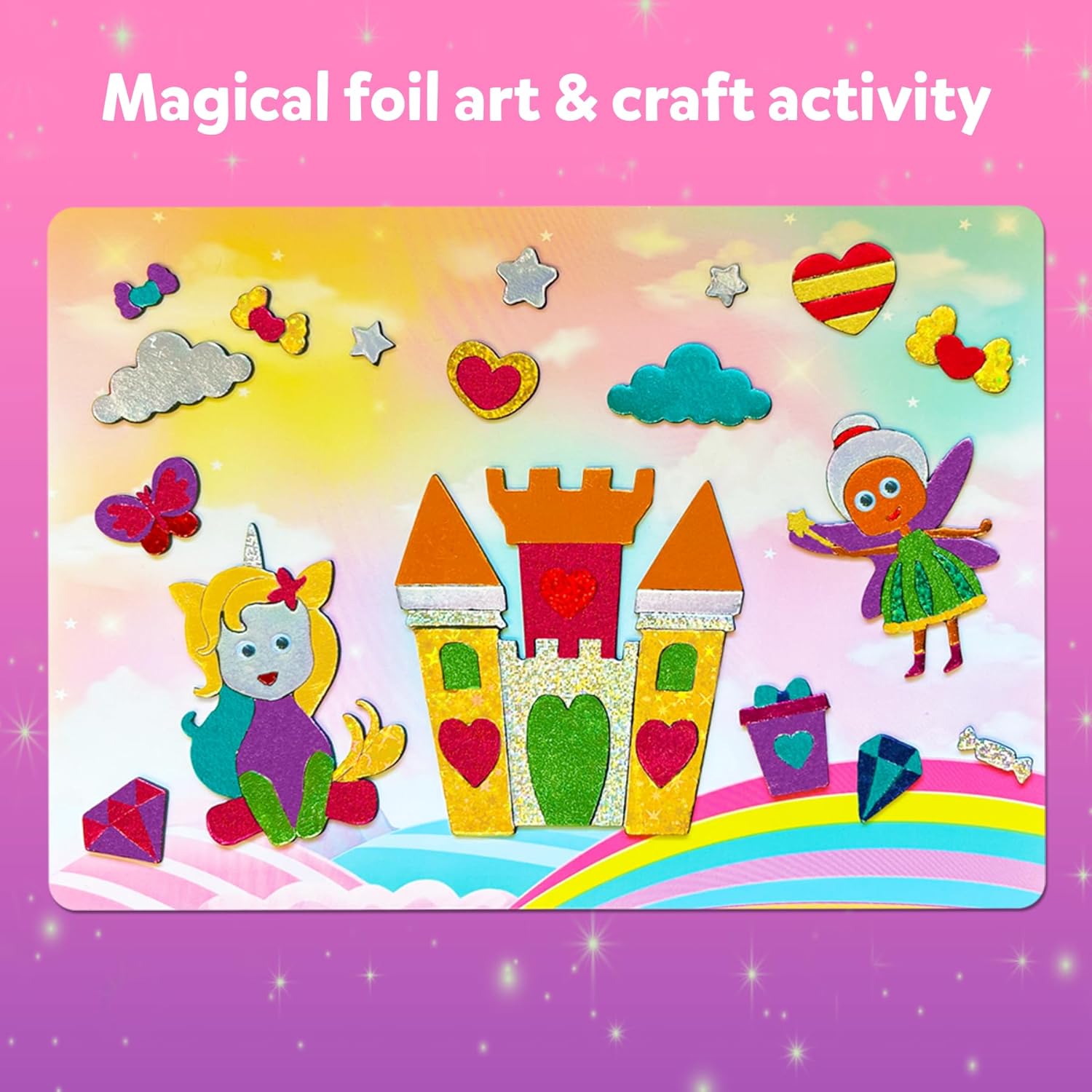 Skillmatics Foil Fun Unicorns & Princesses