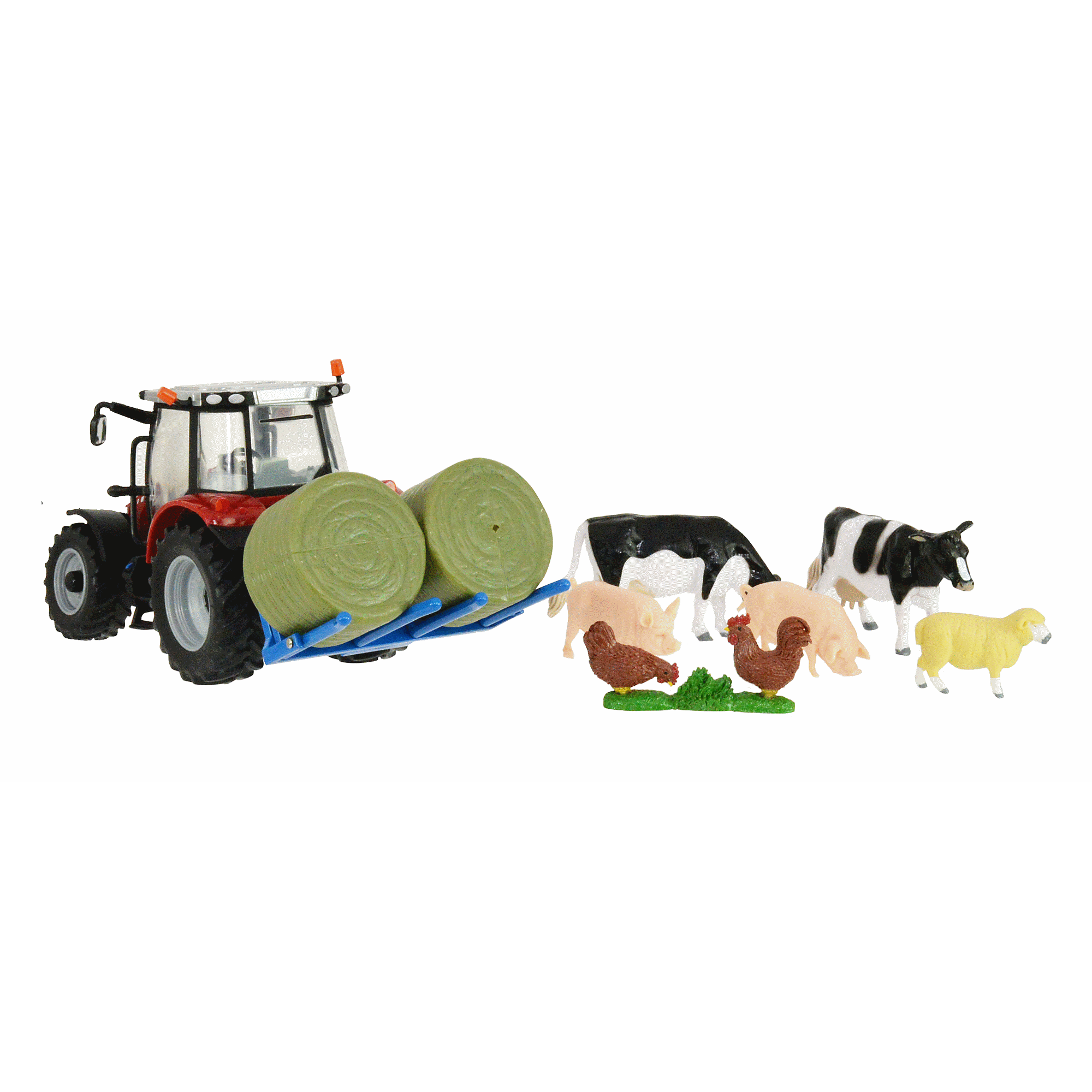 Britains Massey Fergusun 5612 Tractor Playset