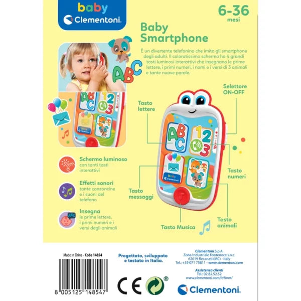 Baby Clementoni My First Smart Phone