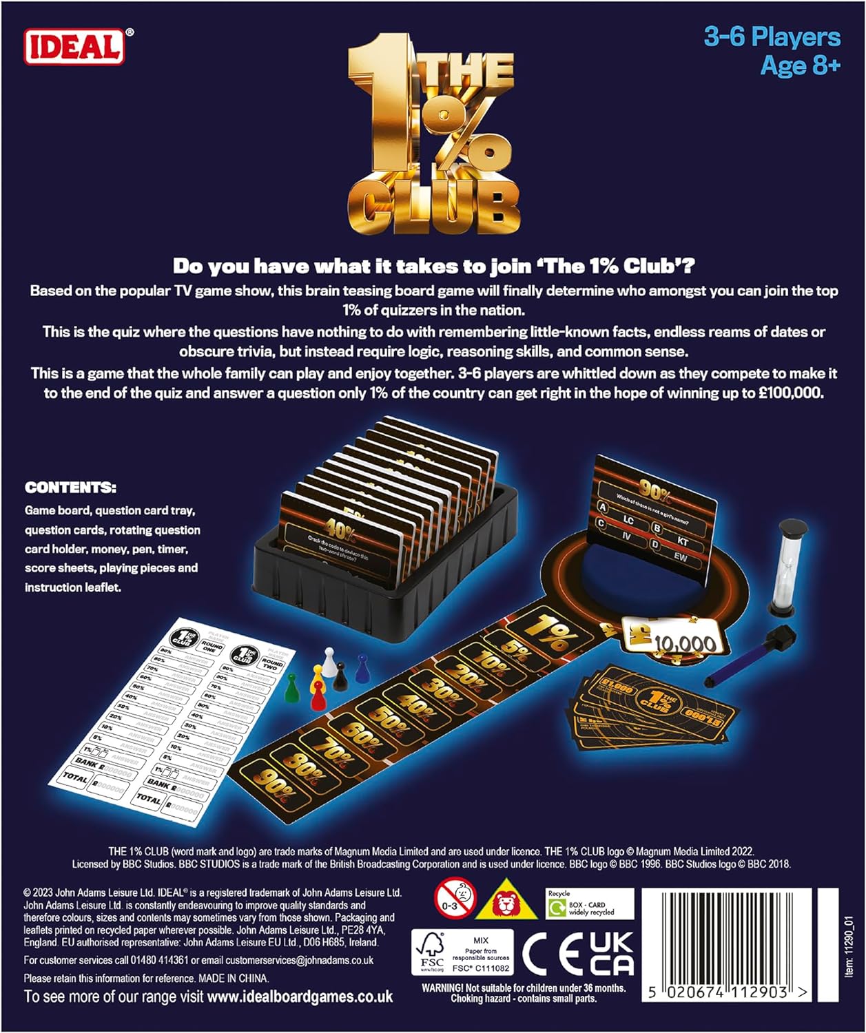 The 1% Club Board Game