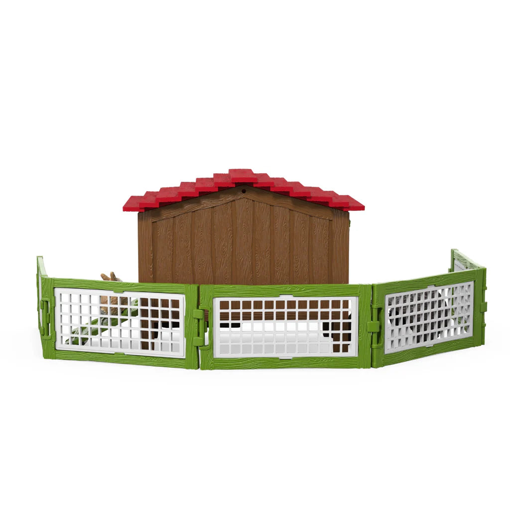 Schleich Farm World Rabbit Hutch