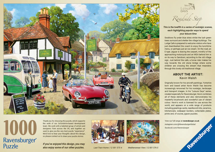 Leisure Days No12: Roadside Stop 1000 Piece Jigsaw