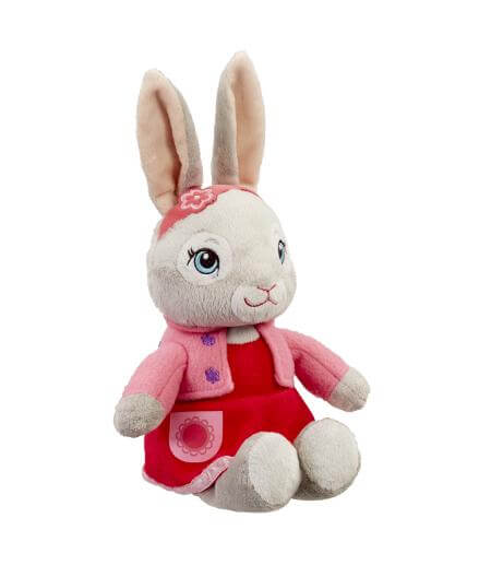 Peter Rabbit Talking Lily Bobtails Talking Plush