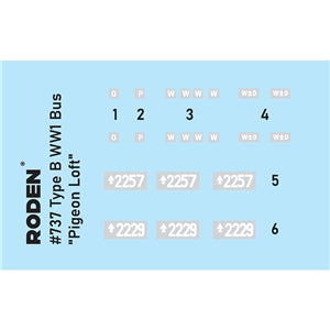 WW1 Type B Omnibus Pidgeon Loft 1:72 Scale Kit