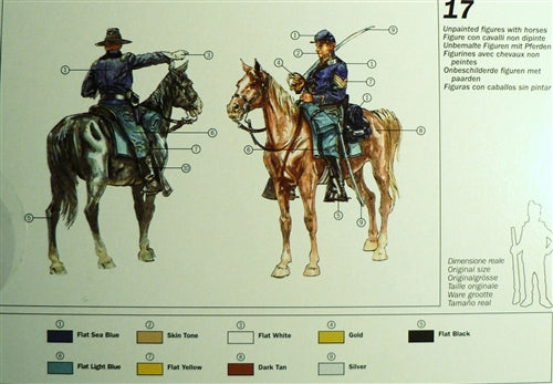 Italeri Union Cavalry (1863) 1:72 Scale