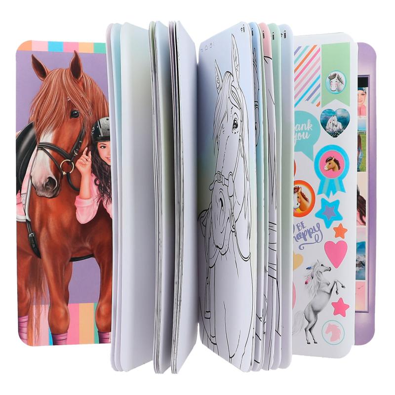 Miss Melody Selfie Colouring Book