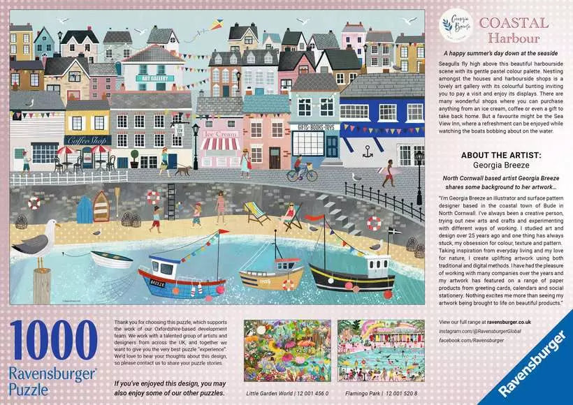 Harbour 1000 Piece Jigsaw Puzzle