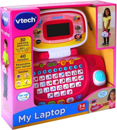 VTech Toddler Tech Laptop Pink