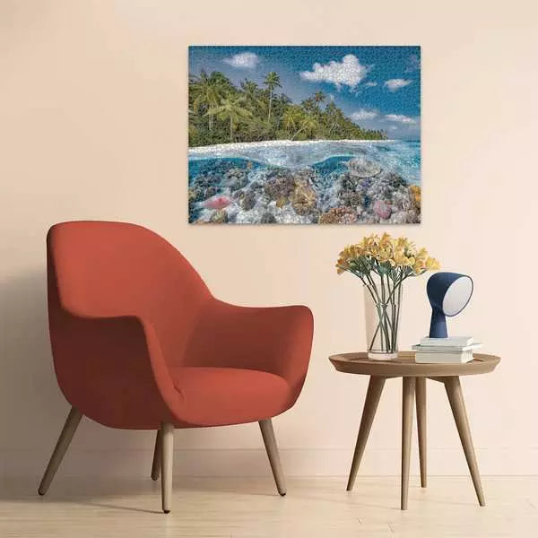 A Dive in the Maldives 2000 Piece Jigsaw