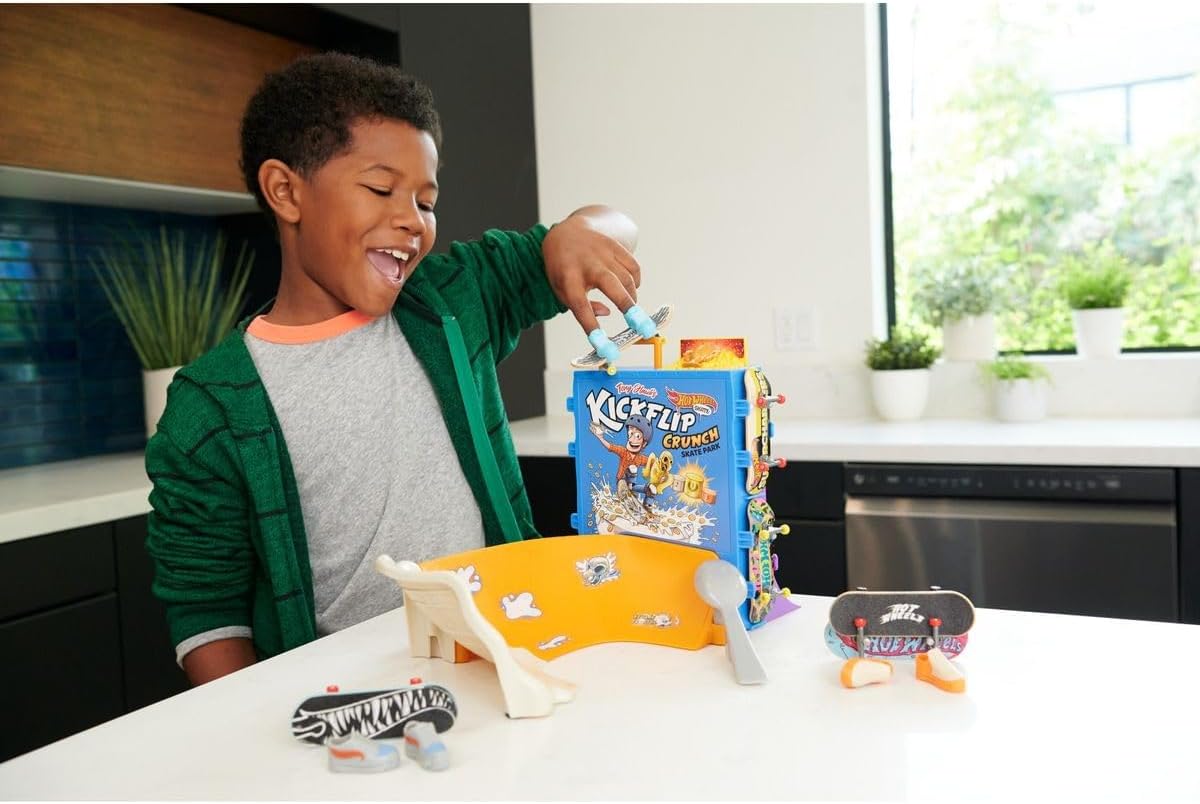 Hot Wheels Skate Tony Hawk Cereal Skate Bowl