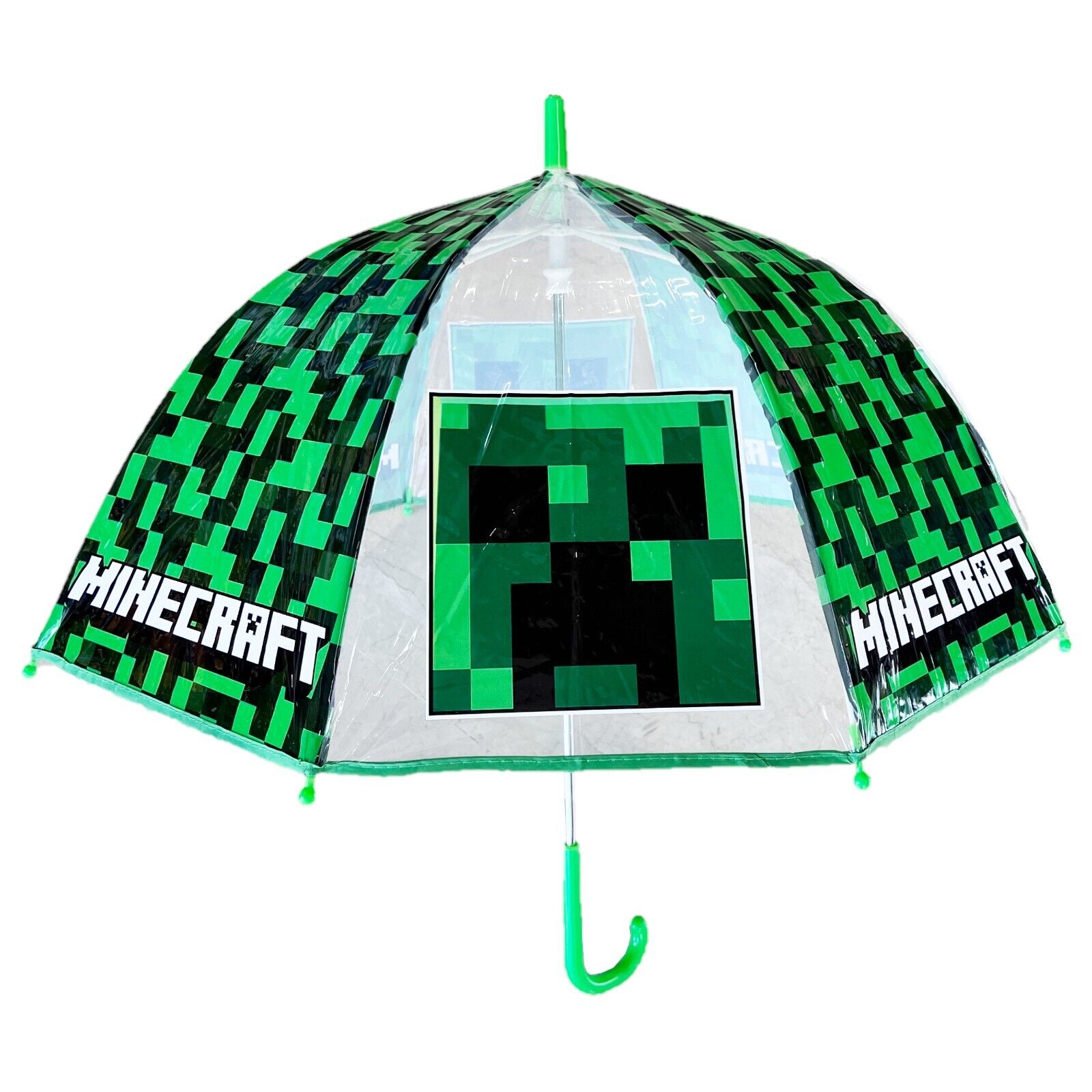 Minecraft Bell 19" Transparent Umbrella