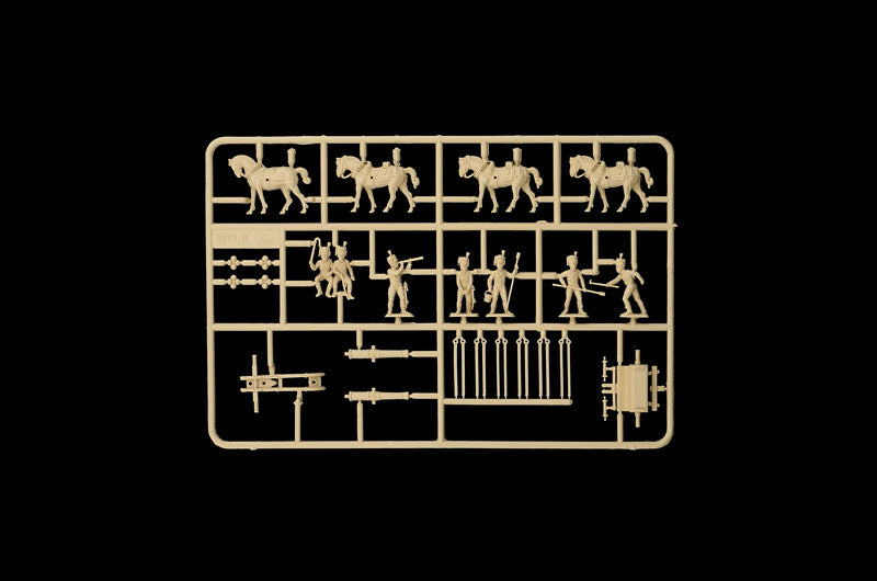 Italeri Napoleonic French Artillary Set 1:72 Scale Model Figures