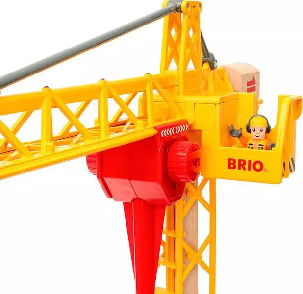 Brio Construction Crane with Lights