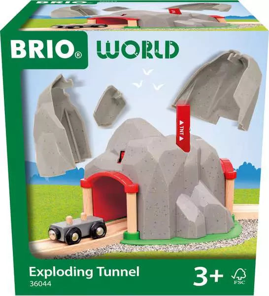 Brio Dynamite Mountain Tunnel