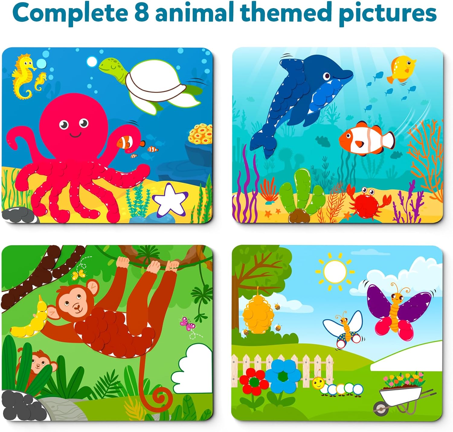Skillmatics Dot it Animals & Underwater Set