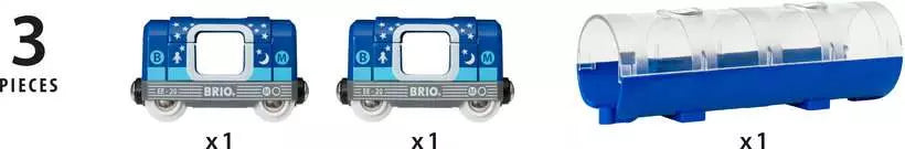 Brio Metro Train & Tunnel