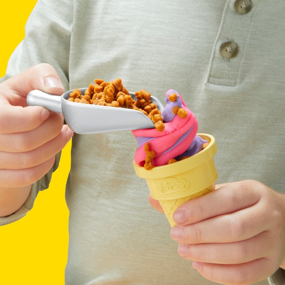 Play-Doh Rainbow Swirl Ice Cream Play-Set