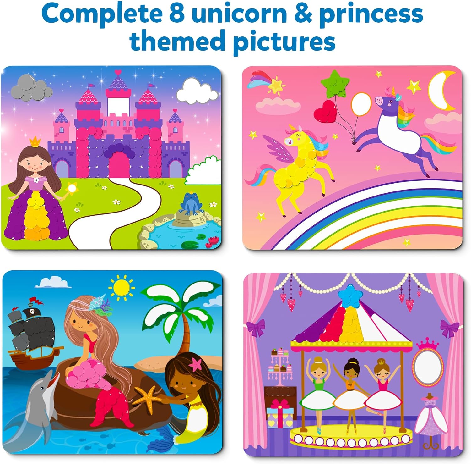 Skillmatics Dot it Unicorns & Princesses