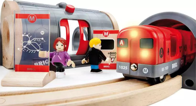 Brio Metro Railway Set