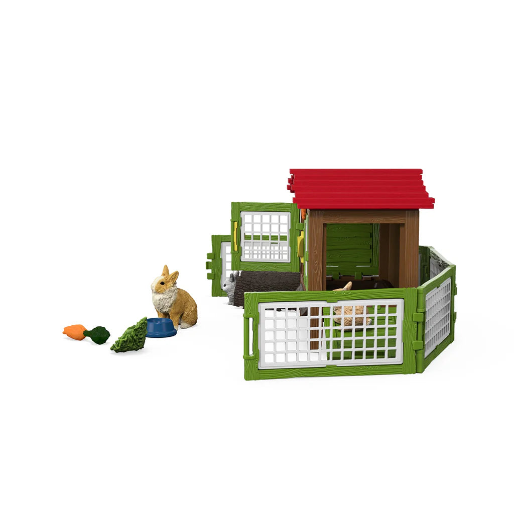 Schleich Farm World Rabbit Hutch