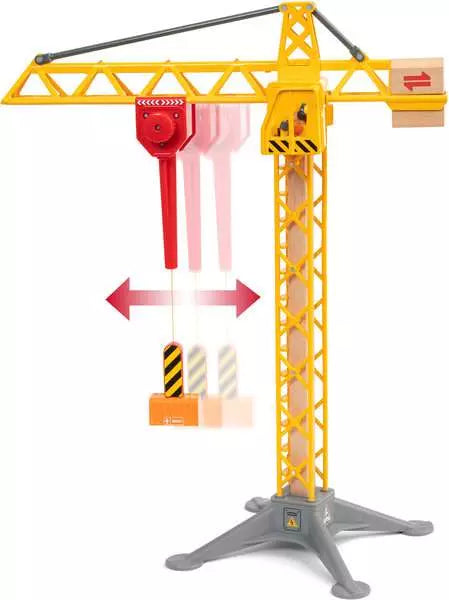 Brio Construction Crane with Lights