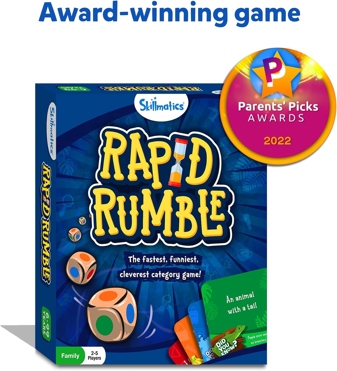Skillmatics Rapid Rumble Game