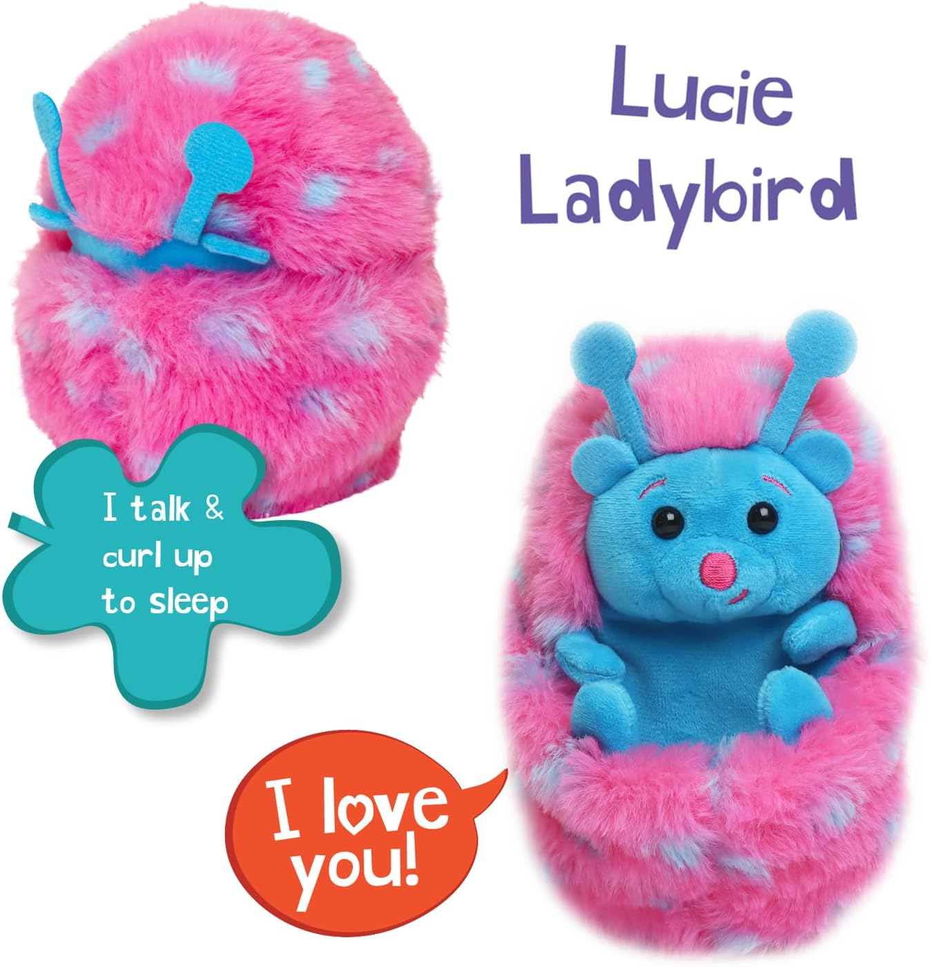 Curlimals Lucy Ladybird