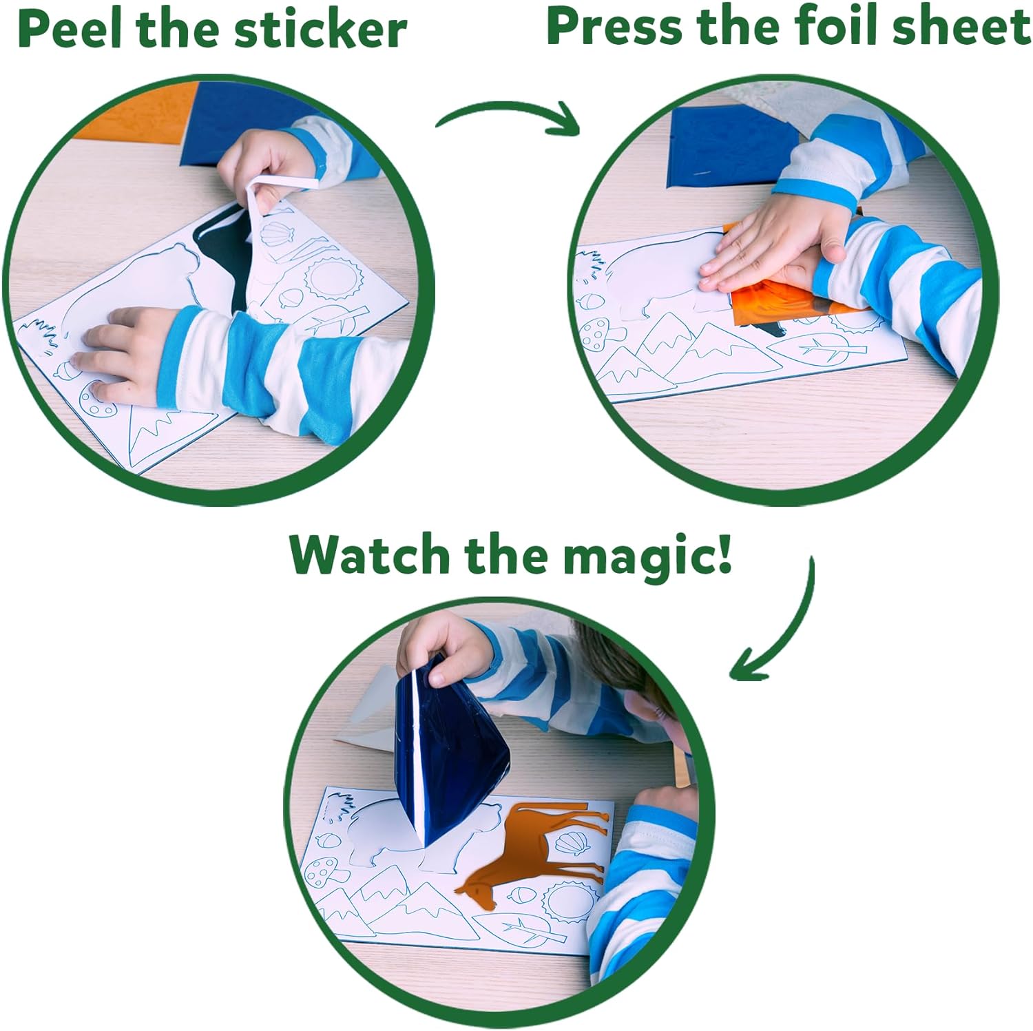 Skillmatics Foil Fun World of Animals