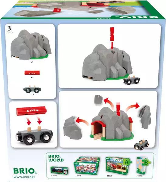 Brio Dynamite Mountain Tunnel