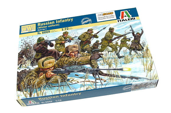 Italeri Russian Infantry Winter Uniform 1:72 Scale
