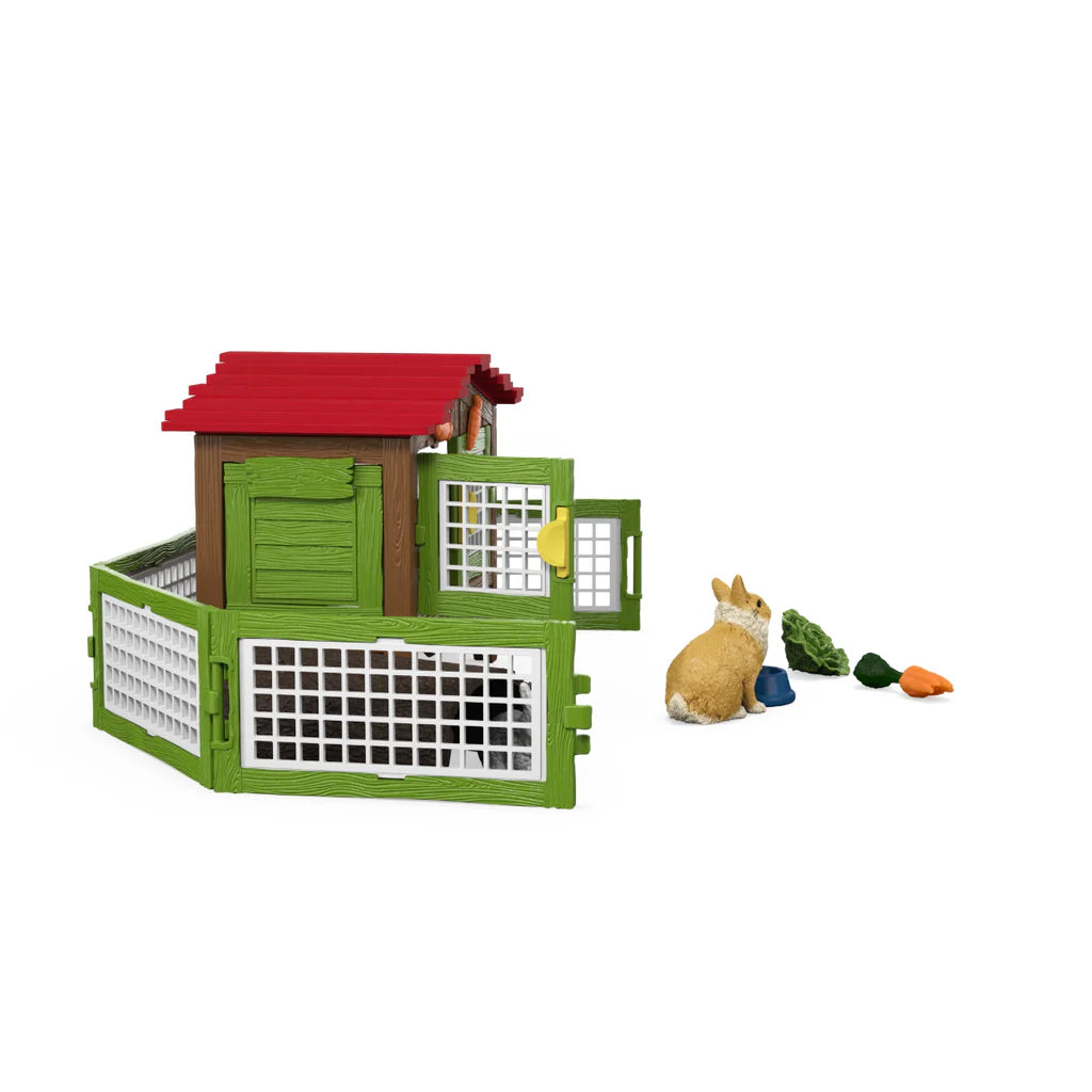Schleich Farm World Rabbit Hutch