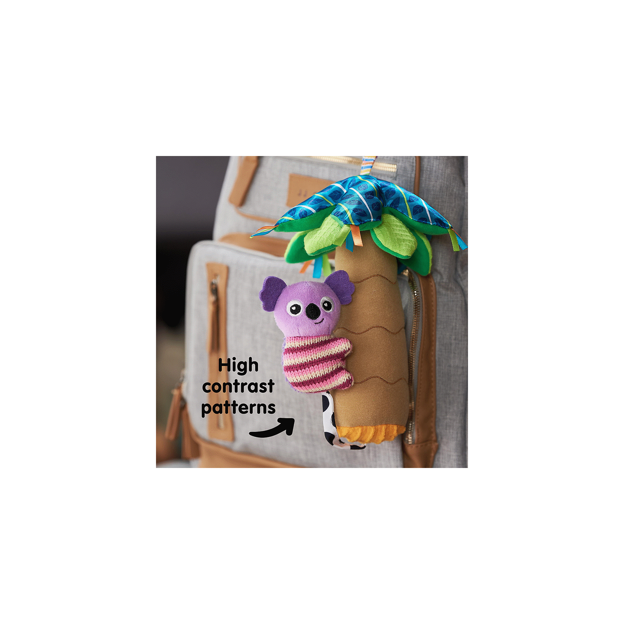 Lamaze Koala Tree Clip & Go Soft Toy