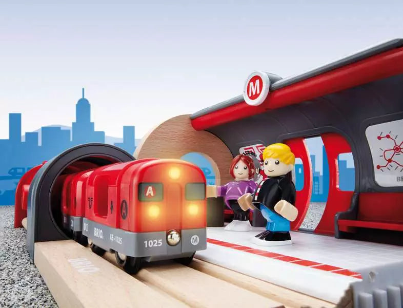 Brio Metro Railway Set