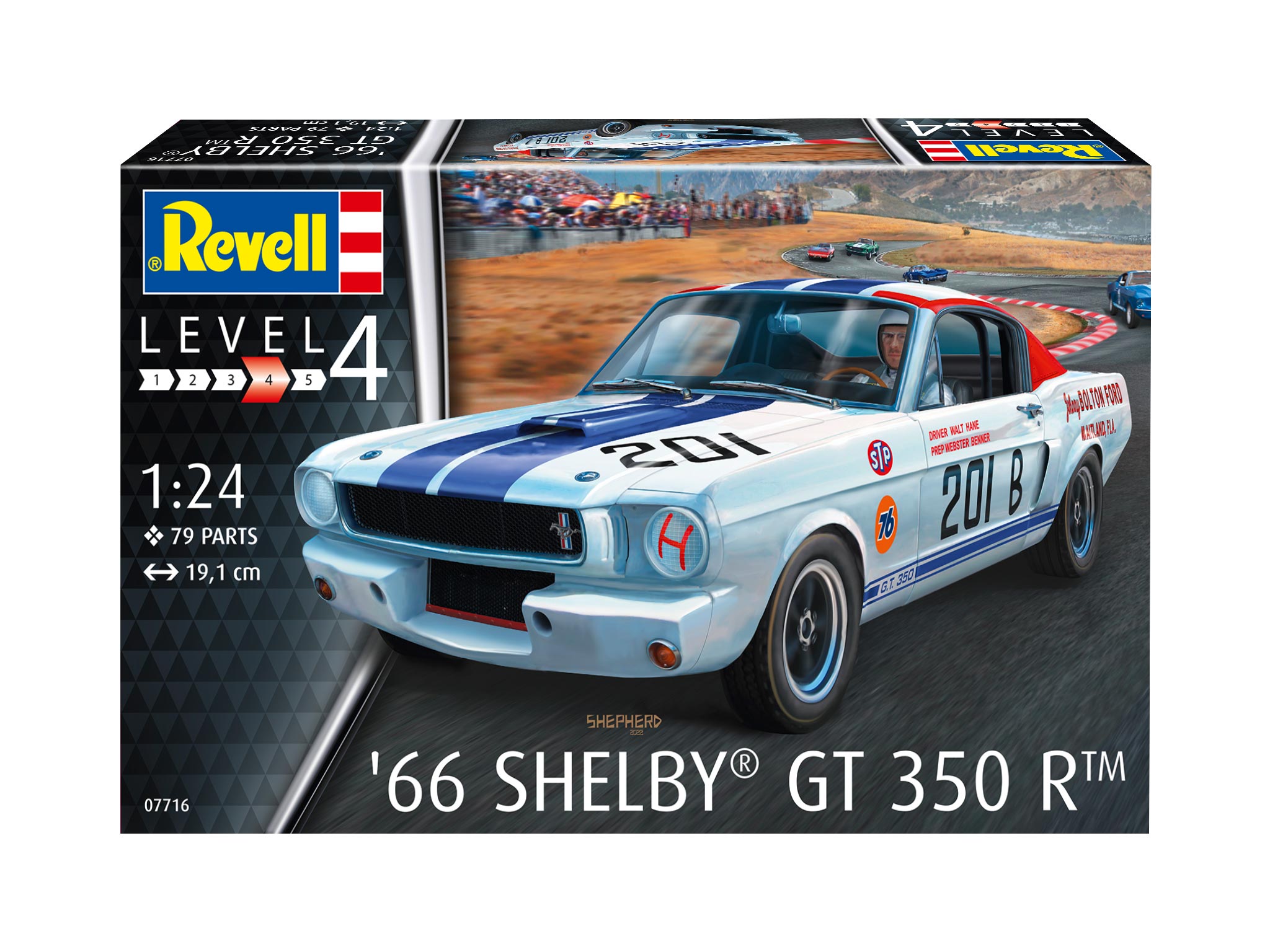 66 Shelby GT 350 R 1:24 Scale Kit