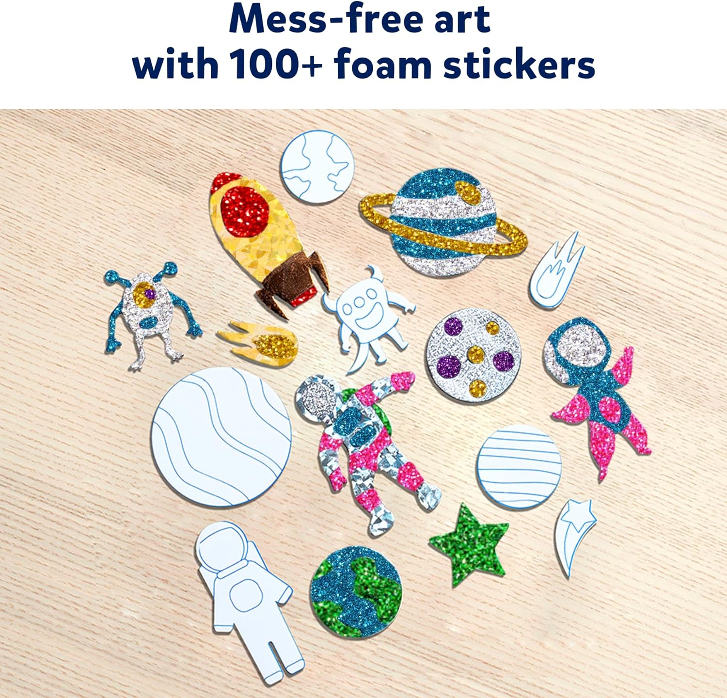 Skillmatics Foil Fun Up In Space Set