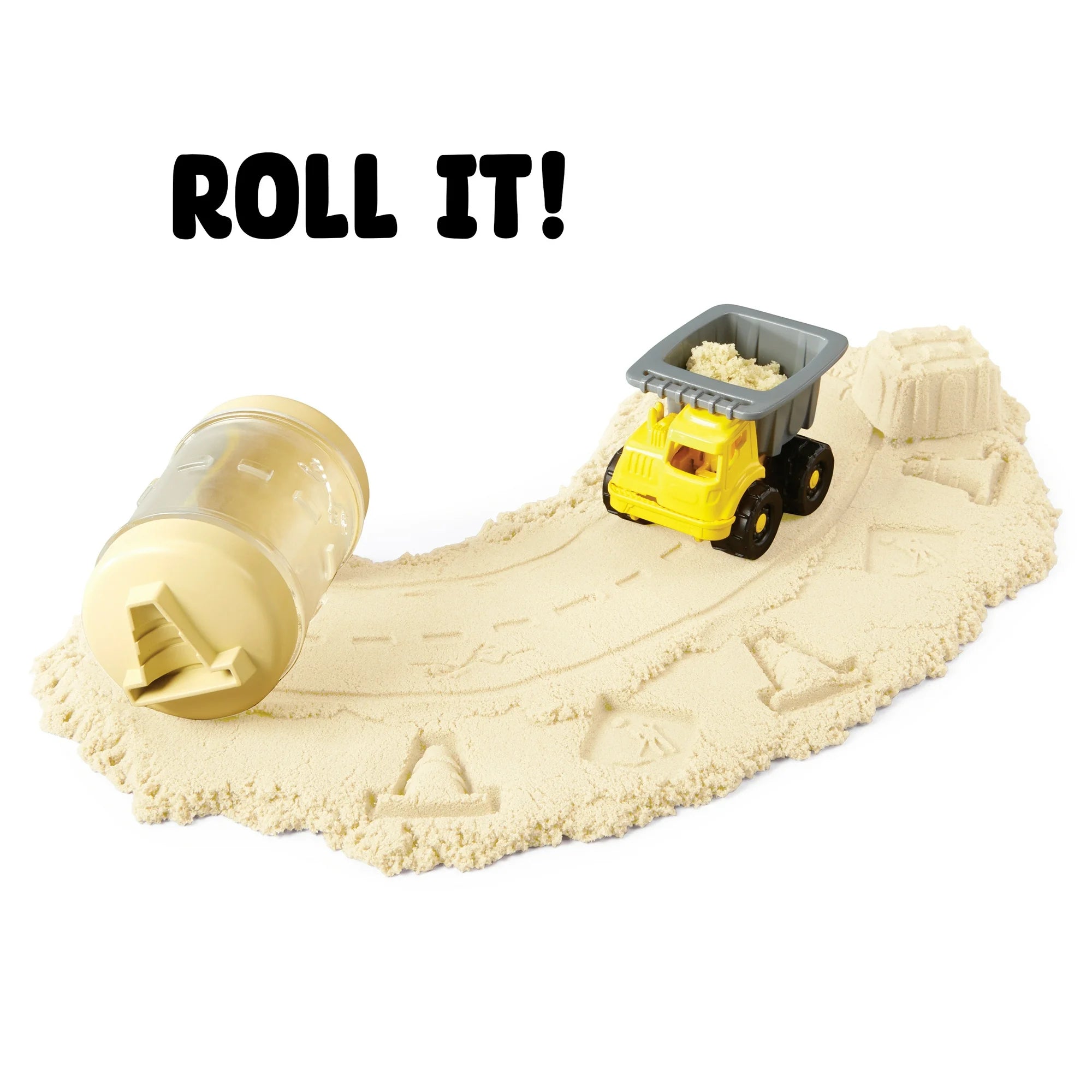 Wonder Factory Never Dry Sand Construction Trucks
