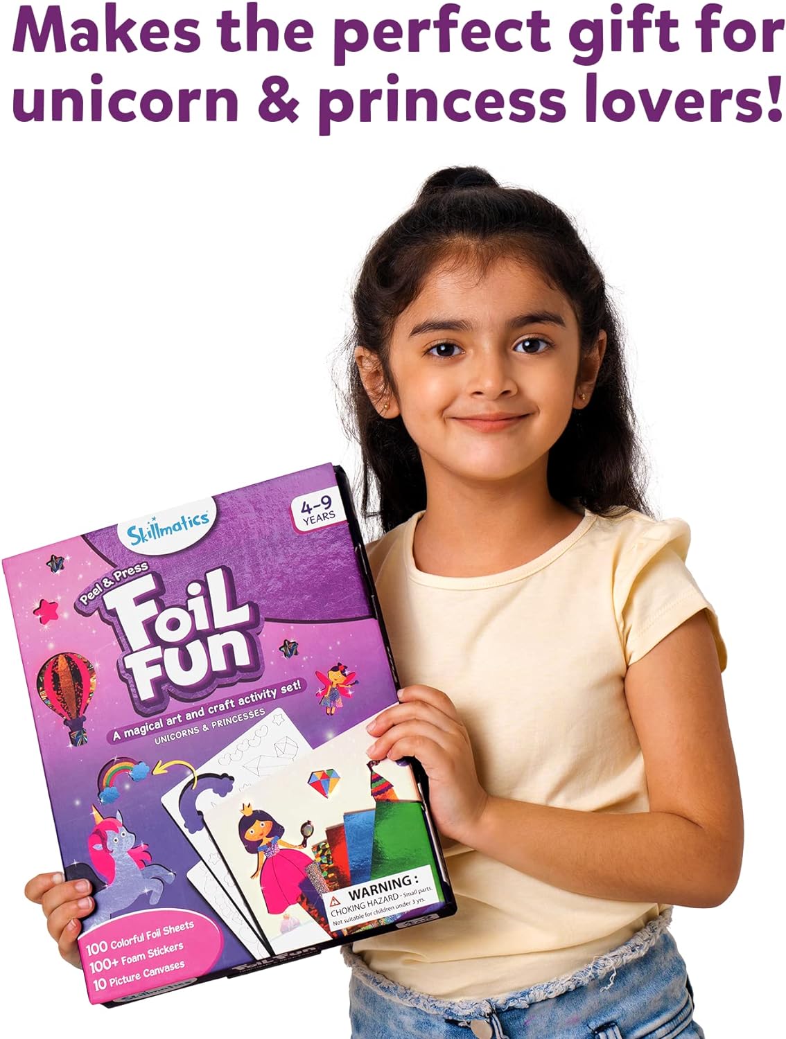 Skillmatics Foil Fun Unicorns & Princesses