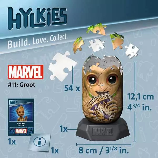 Hylkies Marvel Groot 3D Jigsaw Puzzle Figure