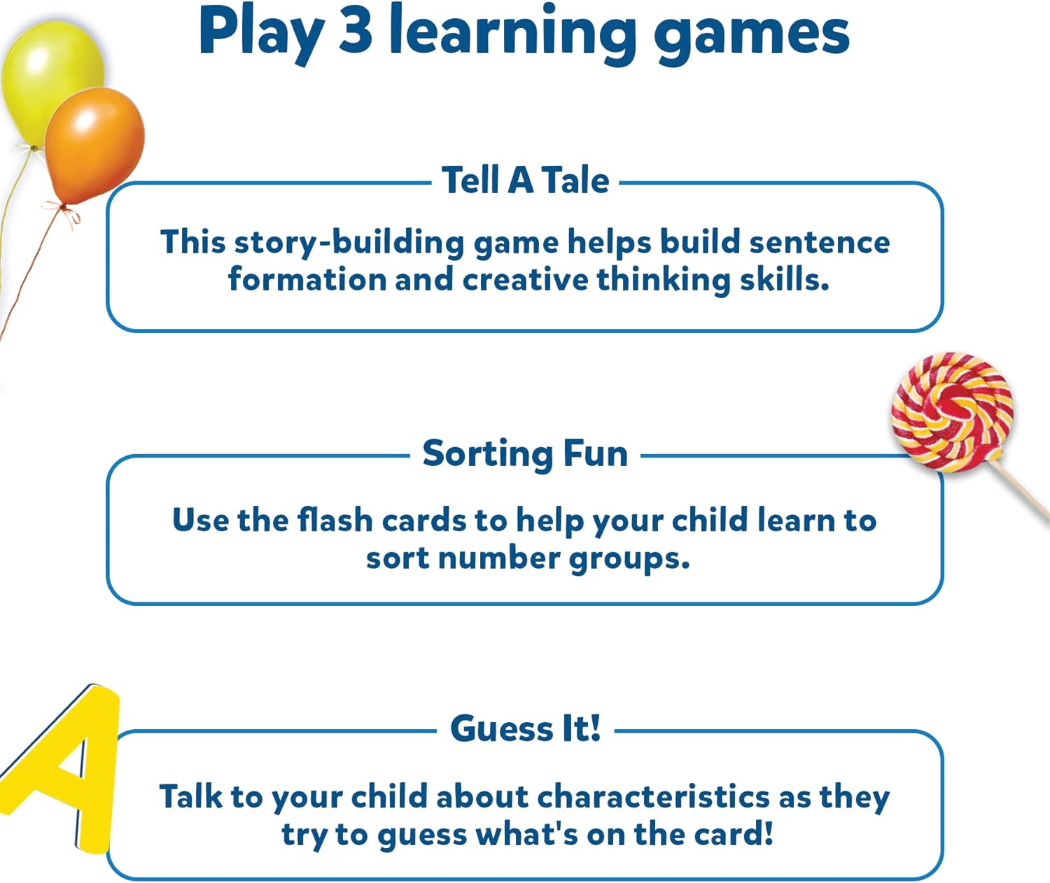 Skillmatics Flash Cards Letters Numbers Shapes