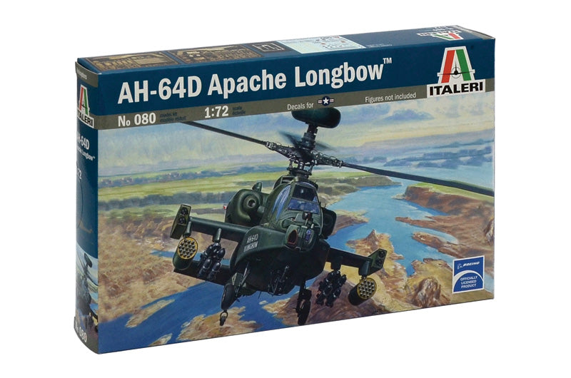 Italeri AH-64D Longbow Apache Helicopter