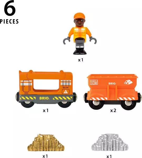 Brio Gold Cargo Train