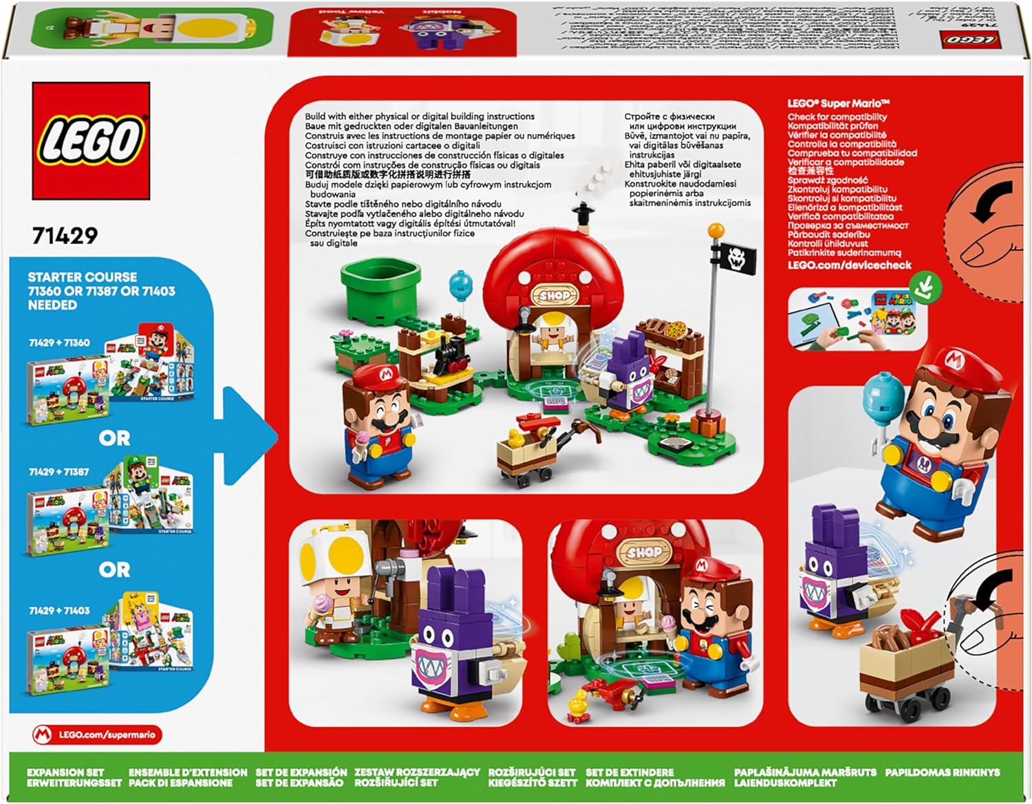 Lego 71429 Nabbit the Toads Shop