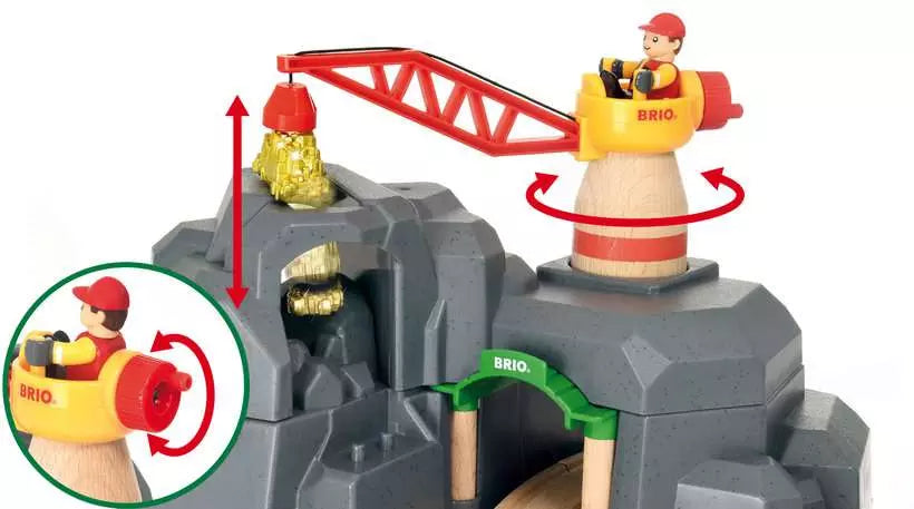 Brio Crane & Mountain Tunnel