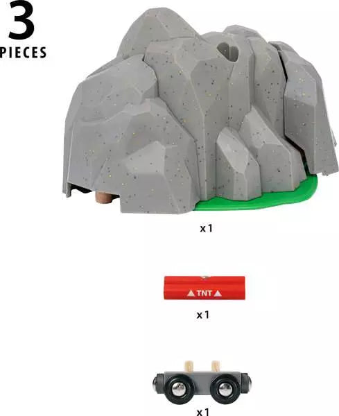 Brio Dynamite Mountain Tunnel