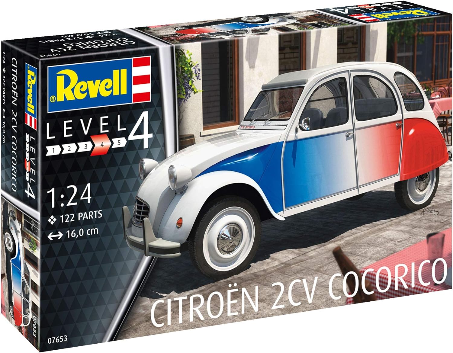 Citroen 2CV Cocorico 1:24 Scale Kit